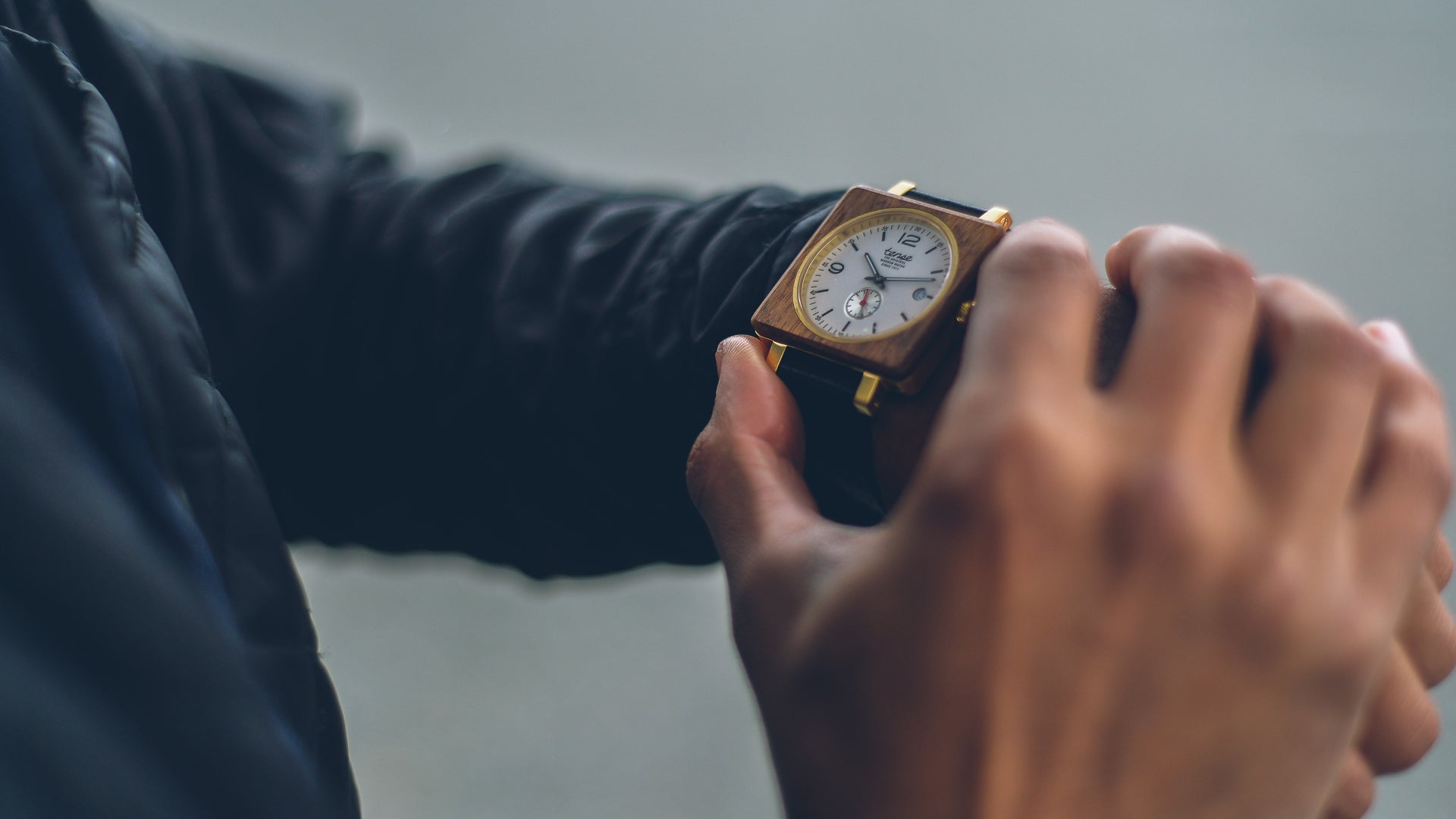 Oversized Wooden Watches for Men