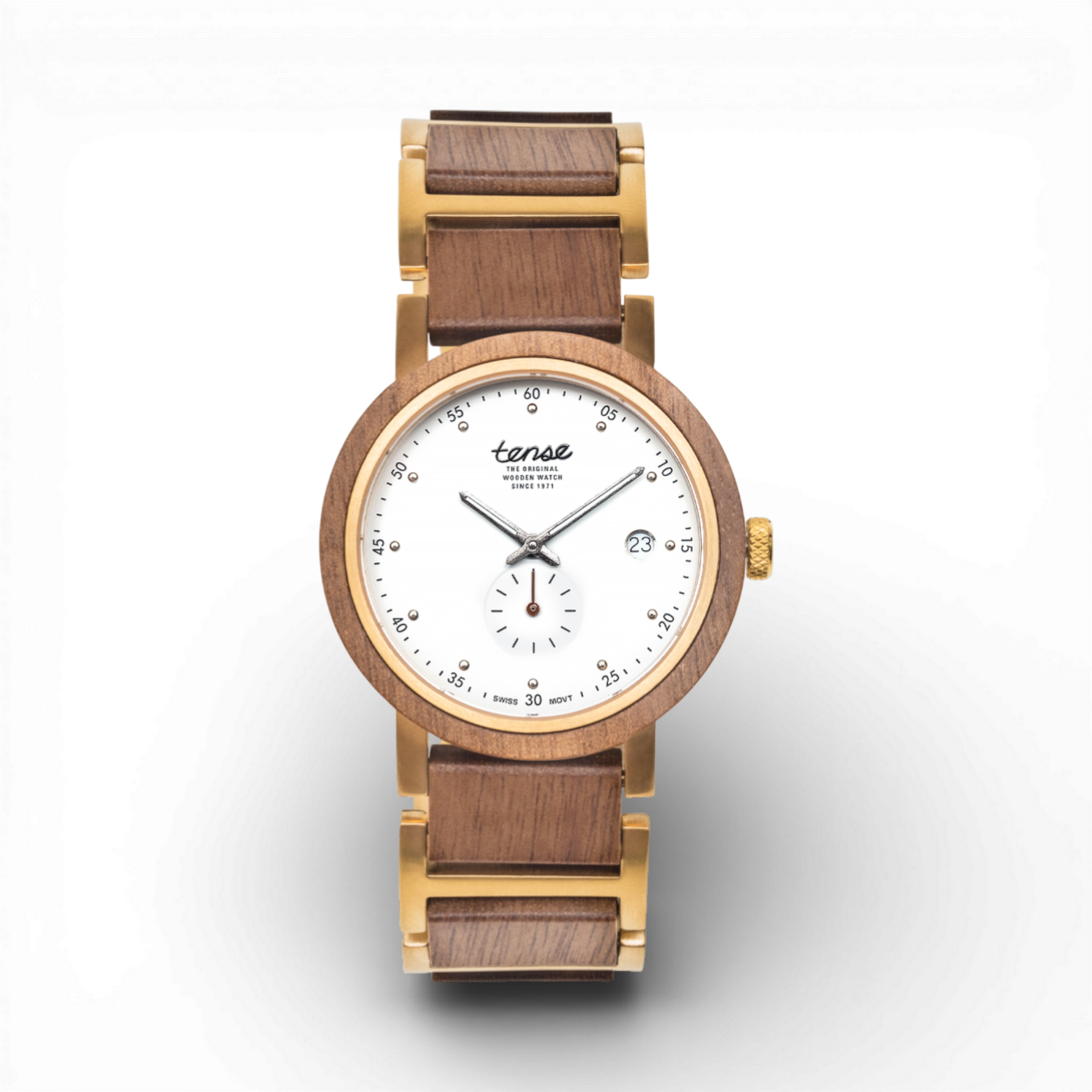 Walnut/Gold
