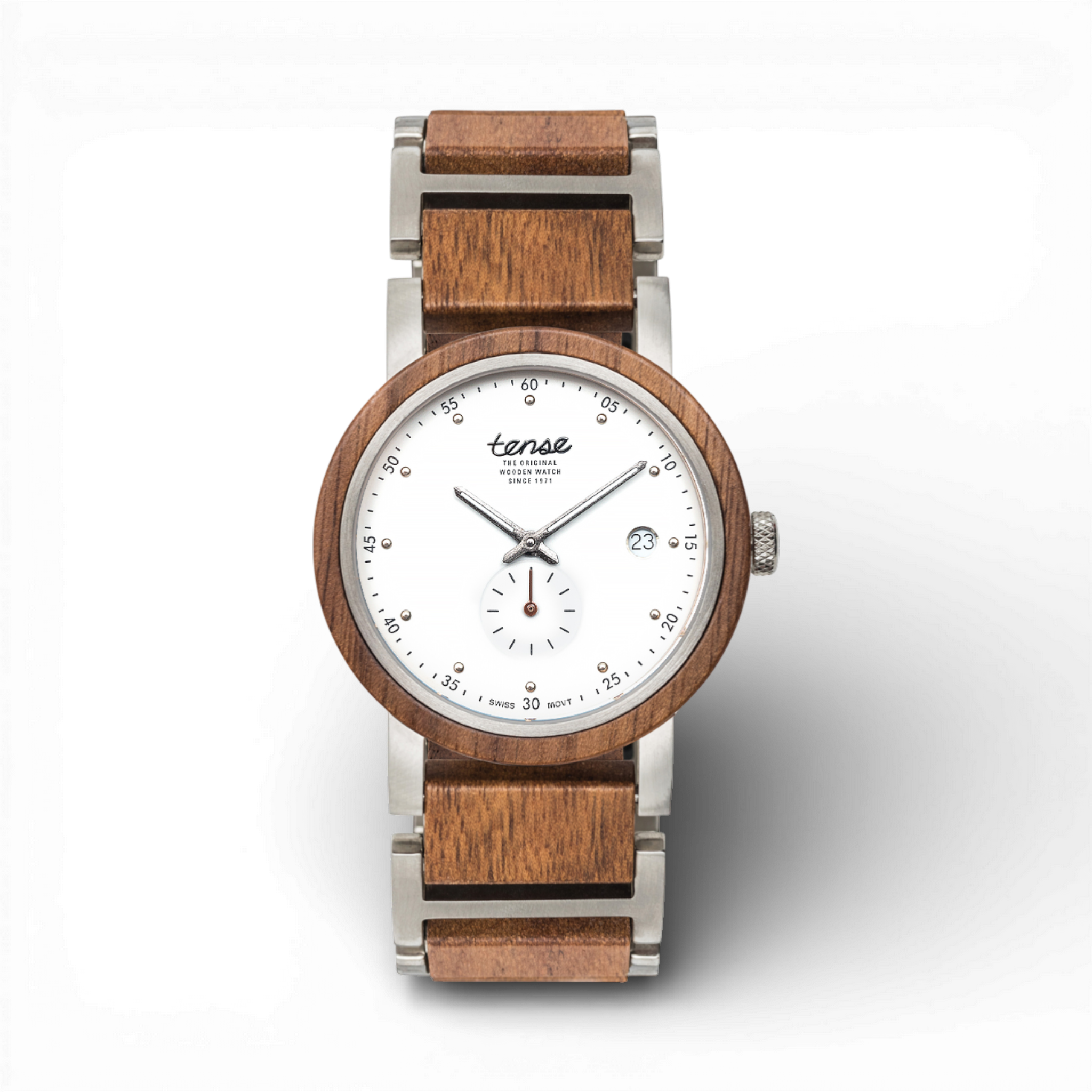 Walnut/Silver