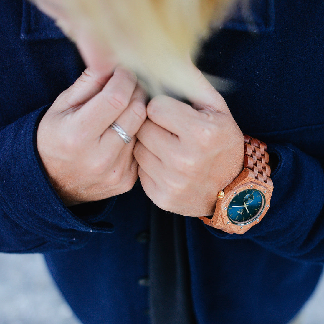 The Washington North Wooden Watch