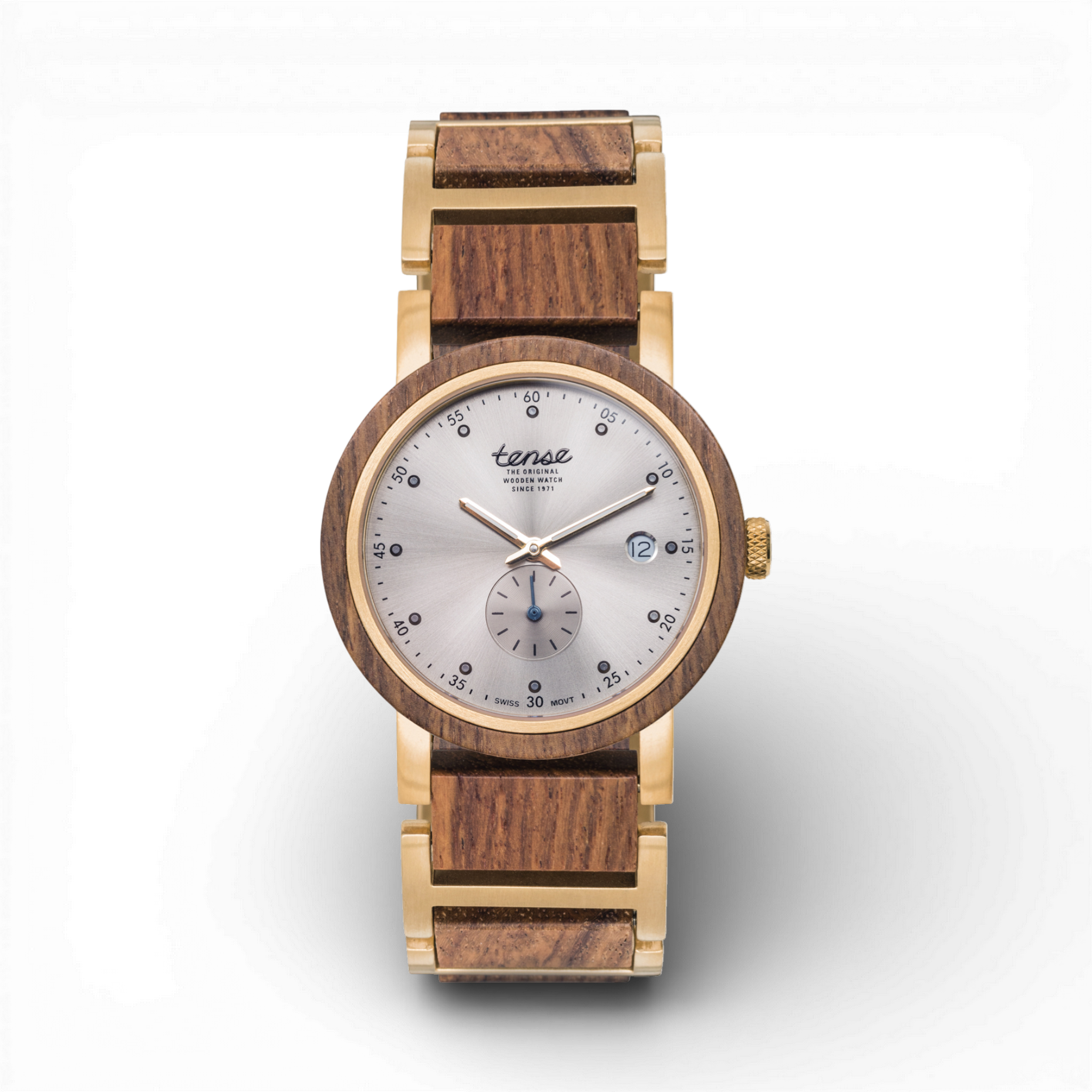 Teak/Gold