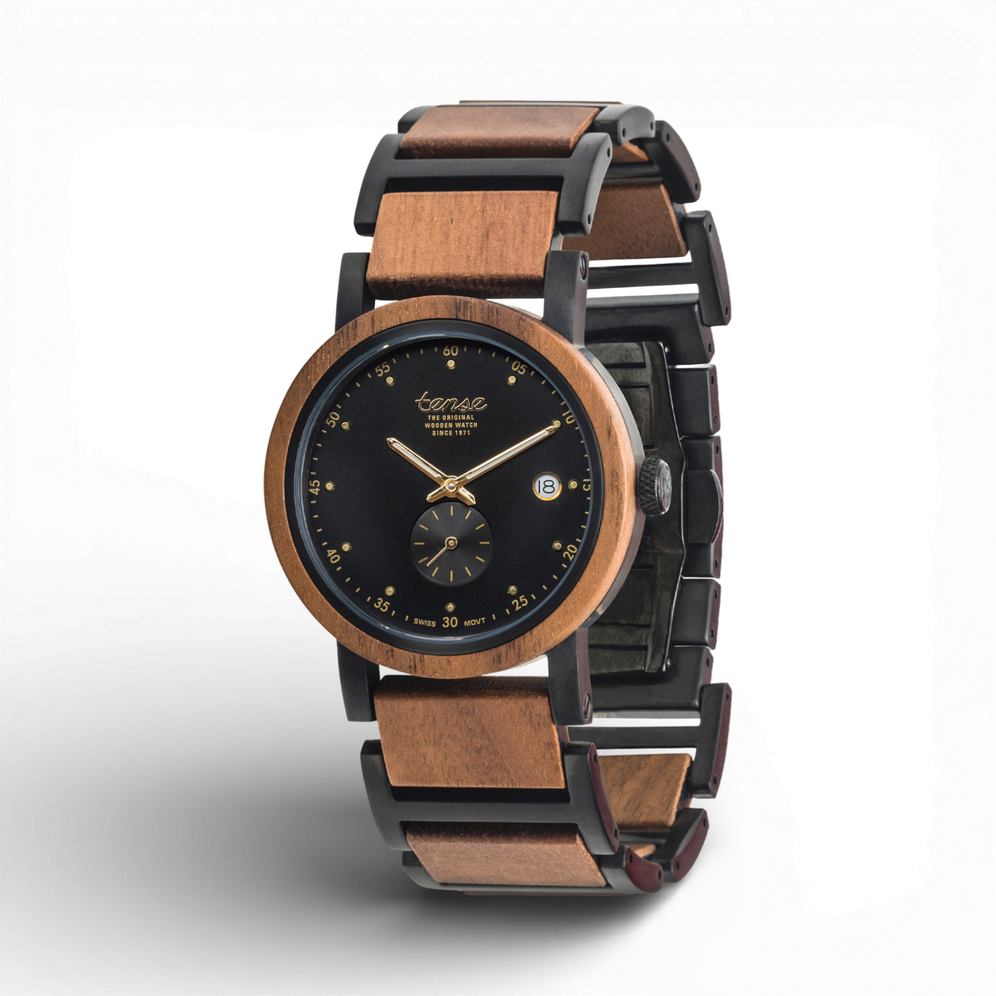 Walnut/Black