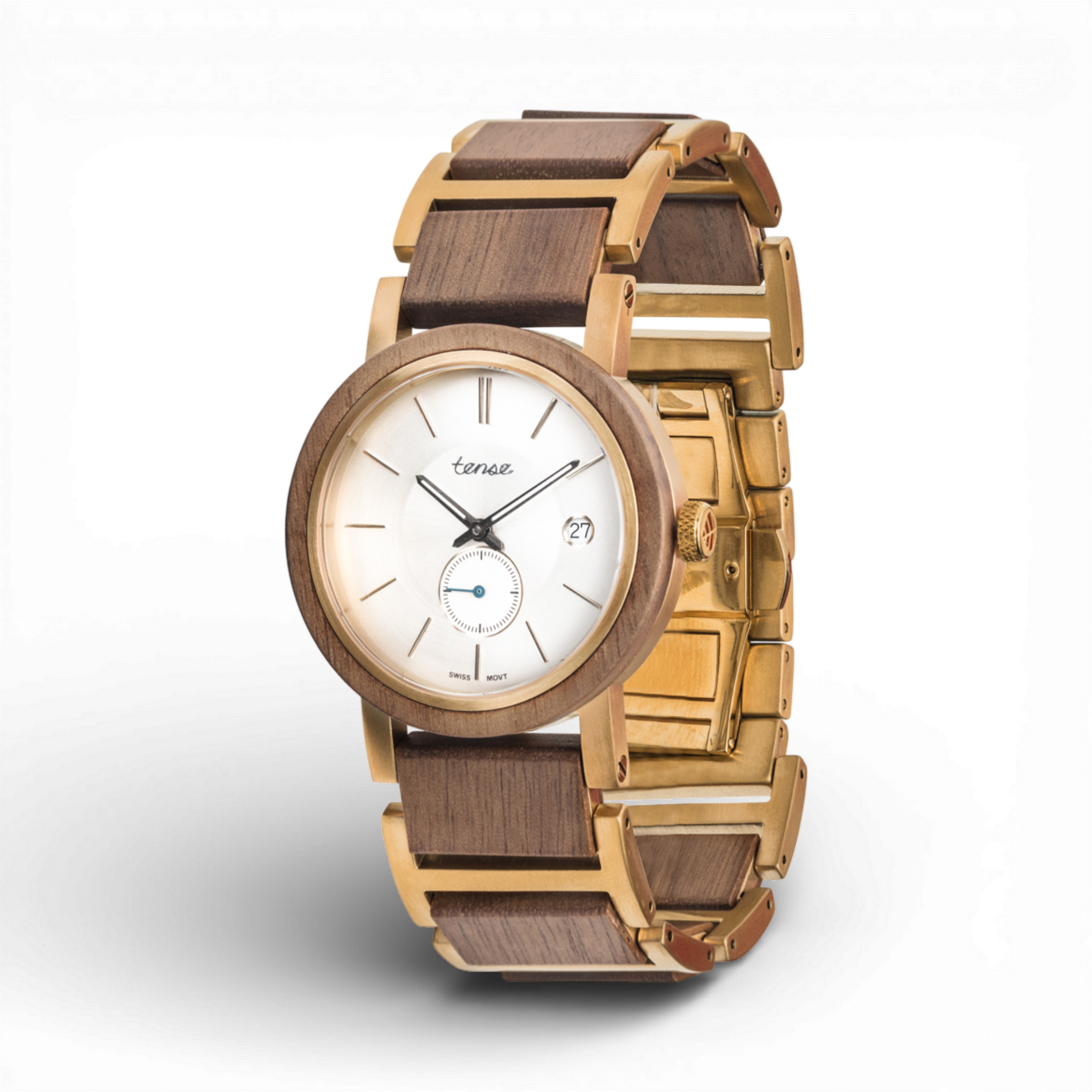 Walnut/Gold