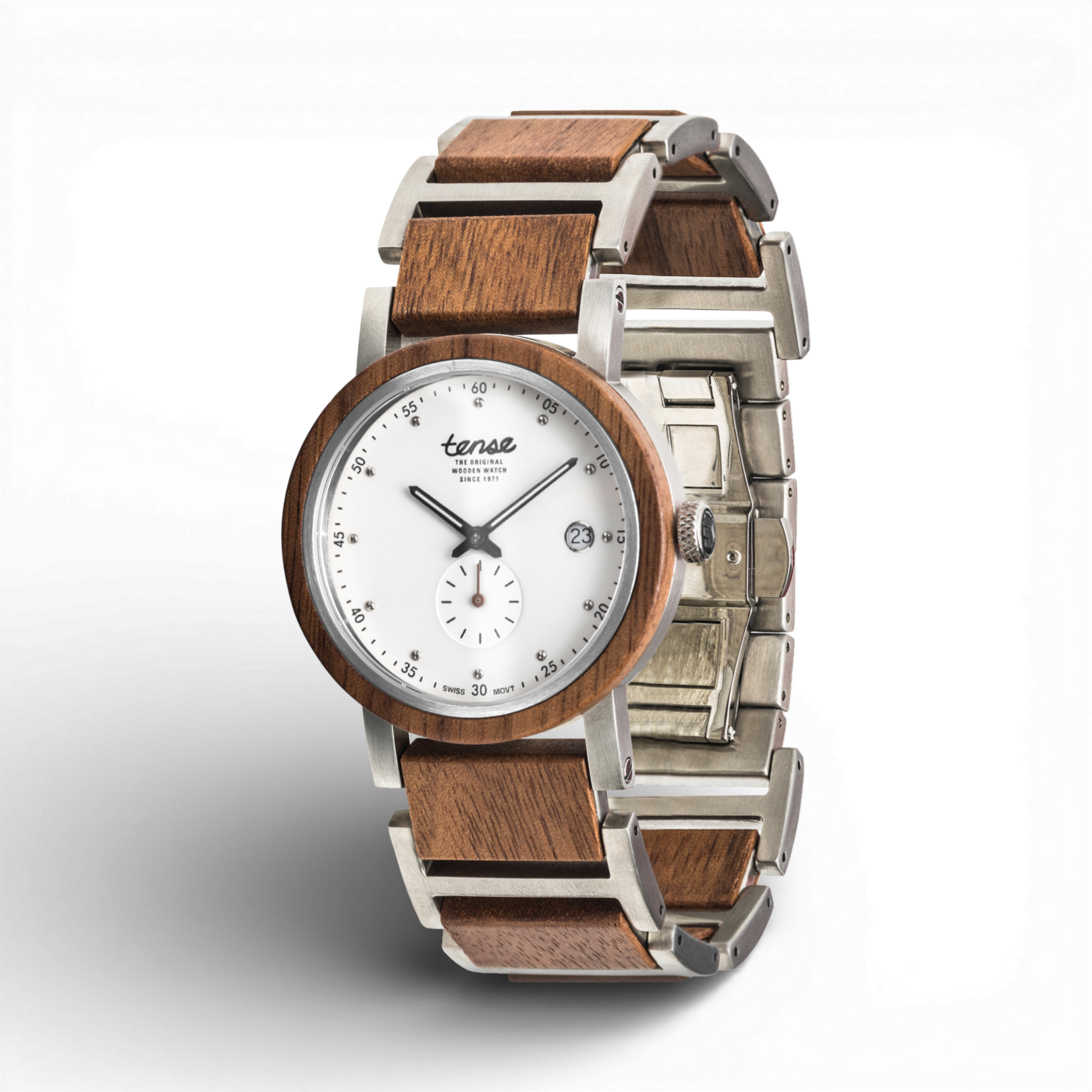 Walnut/Silver