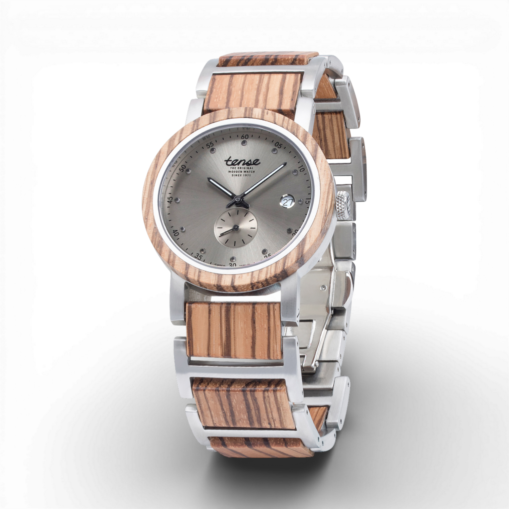 Zebrawood/Silver